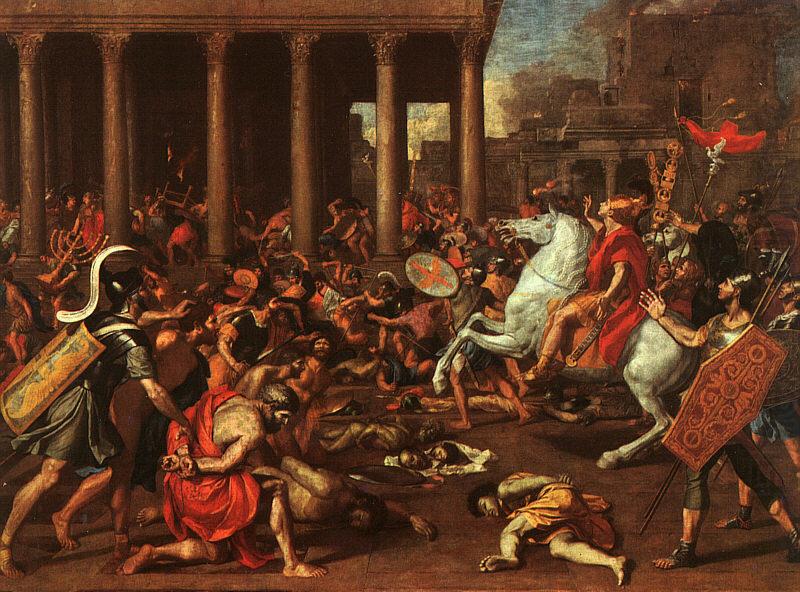 The Conquest of Jerusalem, Nicolas Poussin